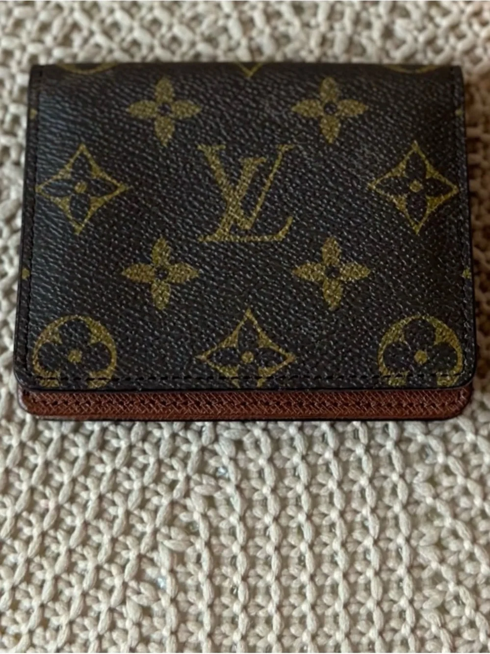Louis Vuitton Monogram Canvas Card & Key Holder in Brown and Tan - Picture 3 of 8